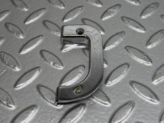 32180 Mercedes-Benz W123 230E Right Interior Chrome Door Latch Trim 1237230224