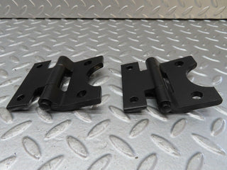 W116 left door hinges pair used OEM