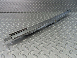 W116 number plate light holder chrome moulding used OEM