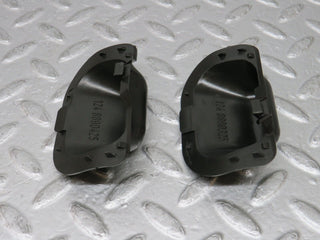 W124 Cabriolet windscreen washer nozzle cover pair used OEM