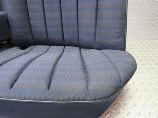 W201 Baby Benz rear seat blue used OEM