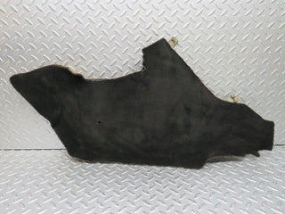 W124 Cabriolet centre console carpet left side black used OEM