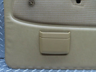 W123 rear right door card beige used OEM