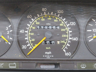 36303 Mercedes-Benz W126 420SE Instrument Cluster 1265424760 1265424760