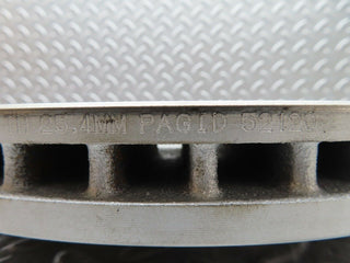 19845 Mercedes-Benz R129 300SL Coupe Front Ventilated Brake Disc Pair 300 mm