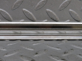 W126 rear left door chrome moulding trim used OEM