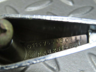 W115 chrome door handle rear left used OEM
