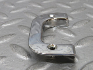 25547 Mercedes-Benz W123 200 Right Interior Chrome Door Latch Trim 1237230224