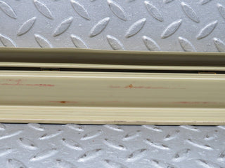W201 Baby Benz rear left door sill trim beige used OEM
