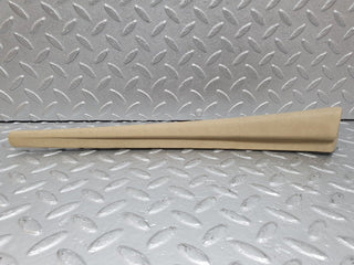 W126 front left door interior trim beige used OEM