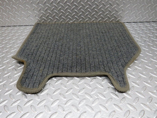 W124 Wagon rear left floor carpet mat grey used OEM