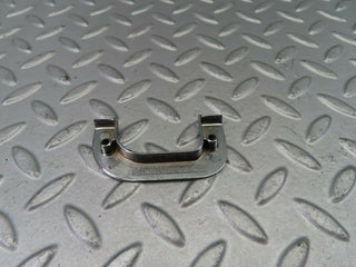 W123 Wagon left chrome door latch trim used OEM