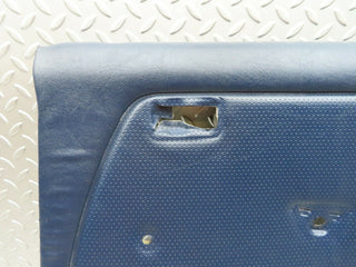 W123 rear right door card blue used OEM