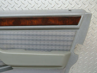 W124 Wagon front right door card grey used OEM