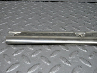 R129 SL folding top chrome top cover trim right used OEM
