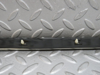 W109 right skirt chrome trim strip used OEM