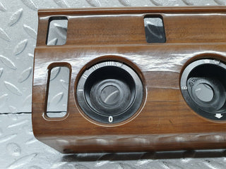 41398 Mercedes-Benz W124 200E Heater Control Panel Wood Trim 1246830275