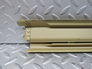 W201 Baby Benz rear left door sill trim beige used OEM