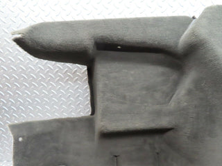W140 Coupe trunk cover panels with floor carpet grey used OEM