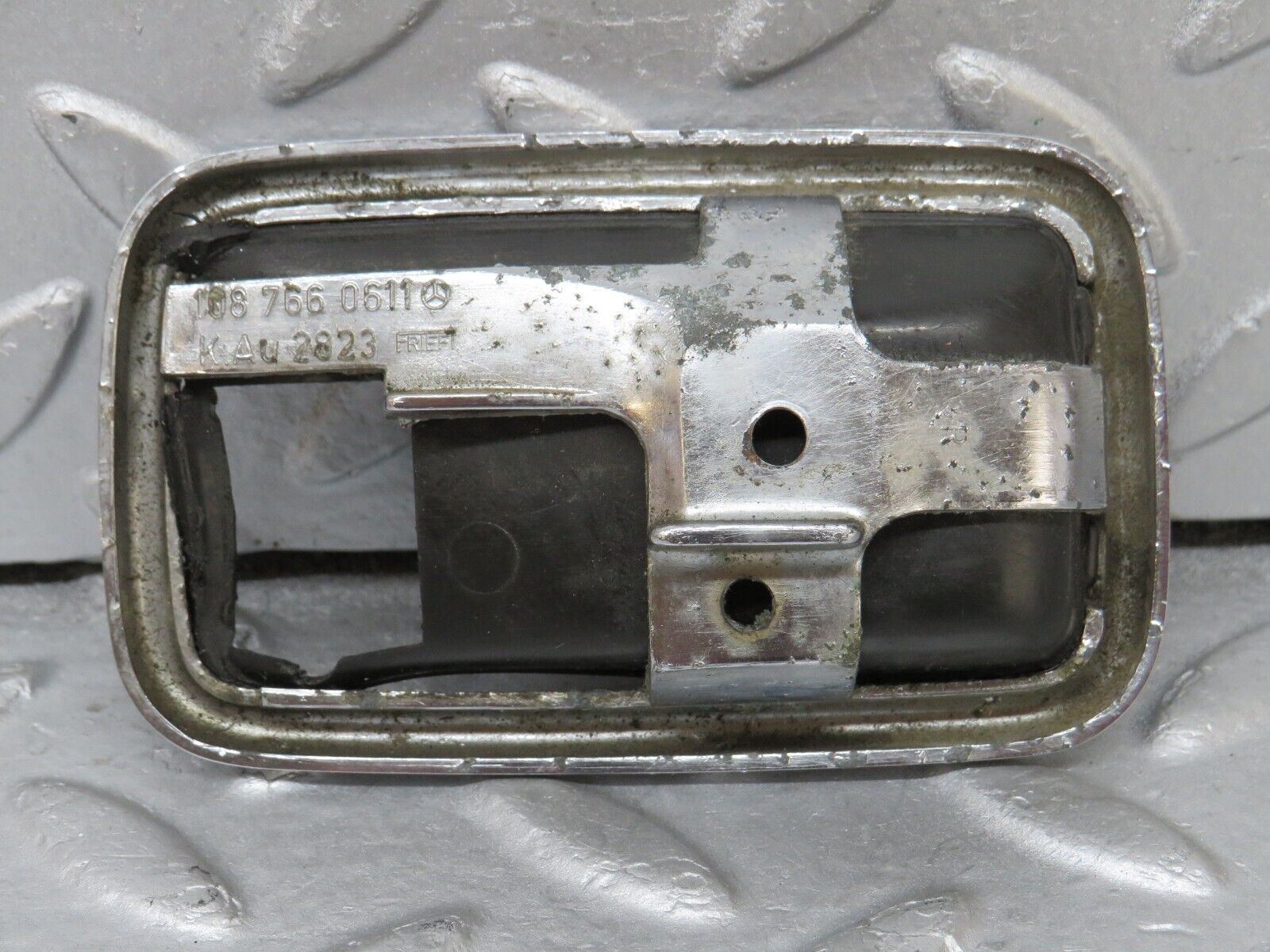 35693 Mercedes-Benz W108 Chrome Frame For Door Opener Right 1087660611