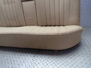 3247 Mercedes-Benz W123 230E Rear Seat Beige Fabric 1239203150