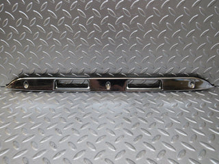 W124 trunk chrome number plate light holder new OEM