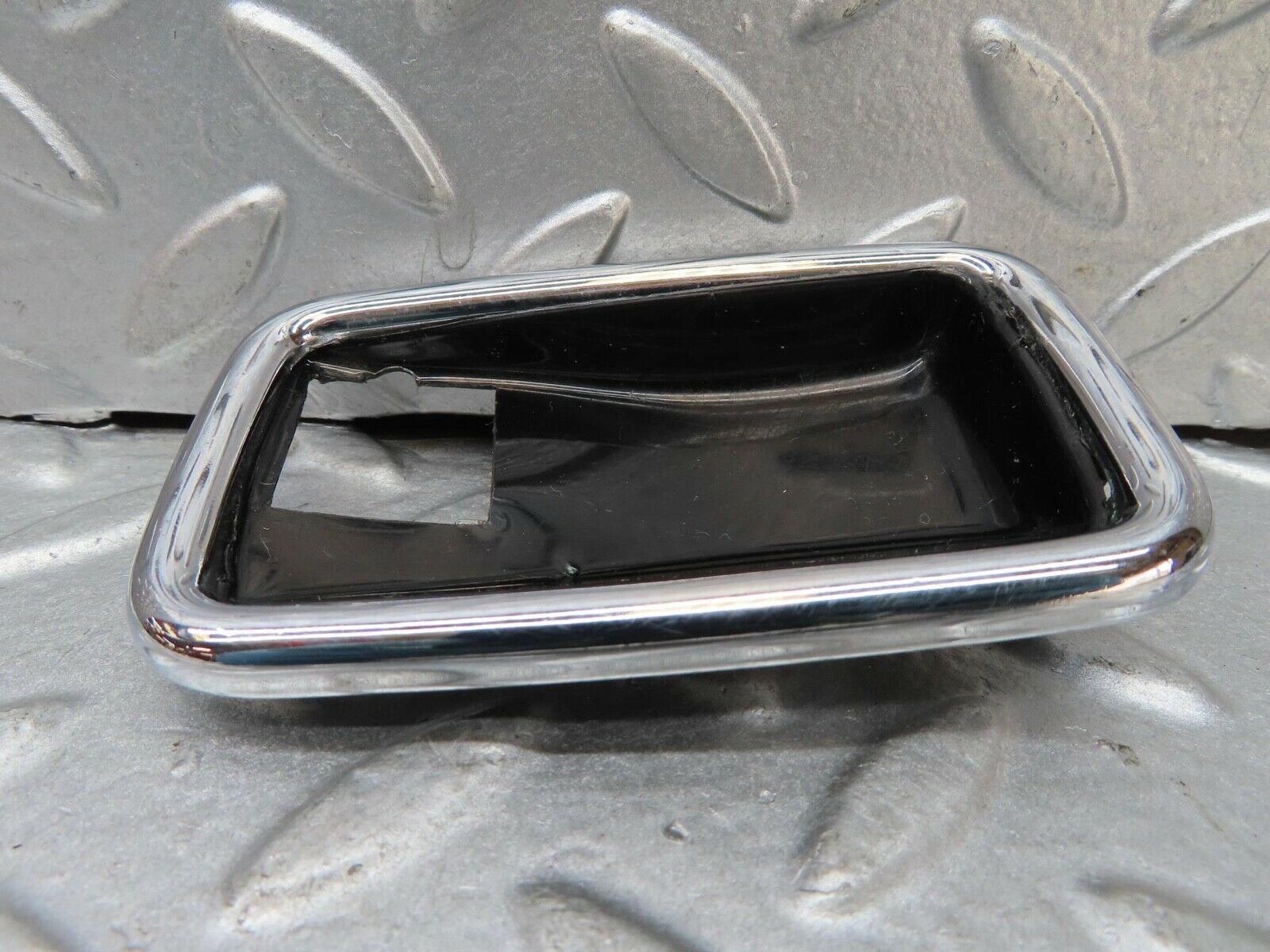7053 Mercedes-Benz W123 230E Chrome Frame For Door Opener Right 1087660611