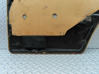 W126 rear left door card palomino used OEM