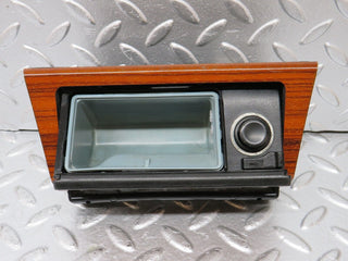 31310 Mercedes-Benz S124 220TE Wagon Centre Console Ashtray Wood Finish