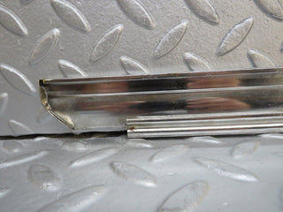 W110 Fintail Heckflosse rear right door chrome moulding trim used OEM