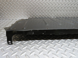 W126 fuel tank cover plate carpet grey used OEM