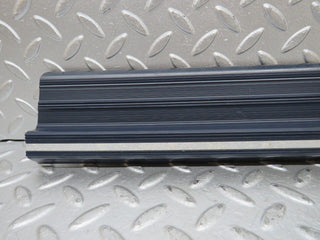 W123 rear right door sill trim blue used OEM