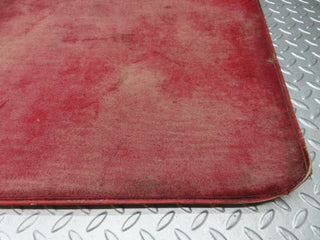 R129 SL interior trunk carpet red used OEM