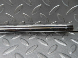 W123 front left door chrome moulding trim used OEM