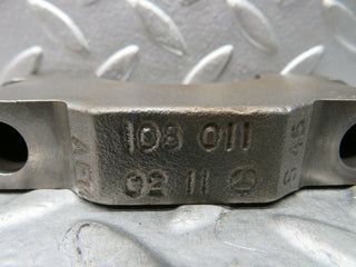 W123 Wagon crankshaft bearing holder block used OEM