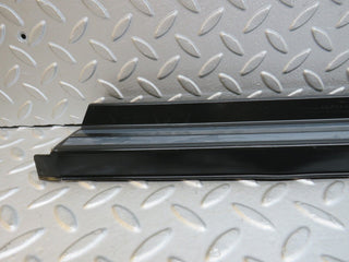 W124 Cabriolet left door sill trim black used OEM