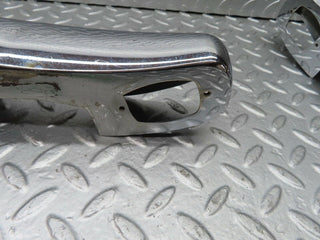 W121 Ponton rear bumper chrome overriders pair used OEM