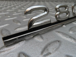 W108 trunk badge 280s emblem used OEM