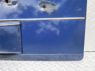 W109 front right door card blue used OEM