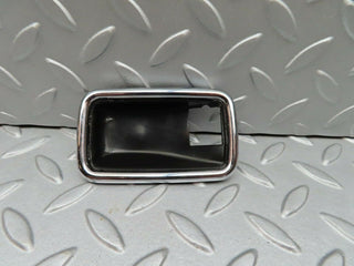 W108 chrome frame for door opener left used OEM