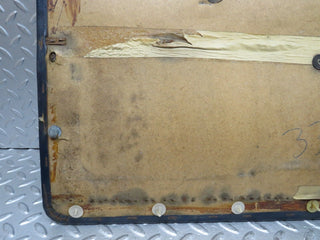W109 front right door card blue used OEM
