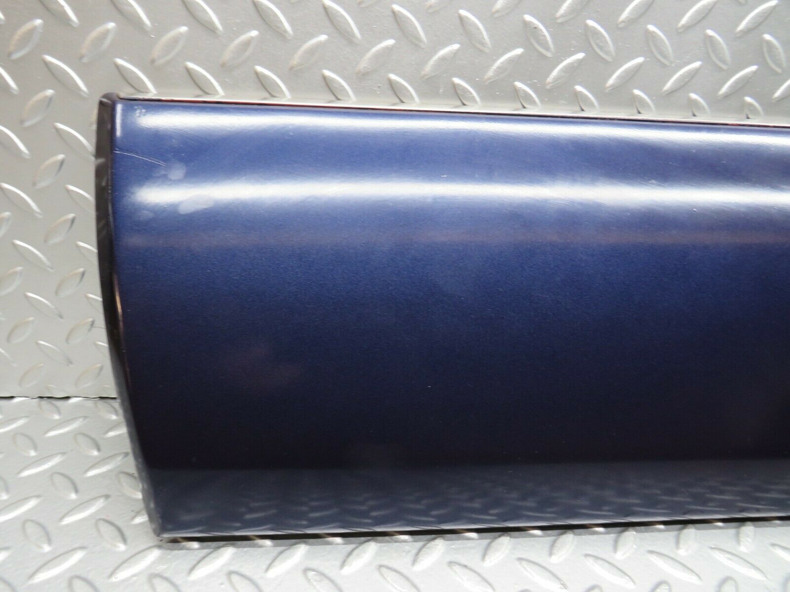 22317 Mercedes-Benz C124 E220 Coupe Left Door Moulding Trim Blue 1246902140
