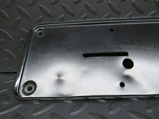 W109 rear number plate holder chrome used OEM