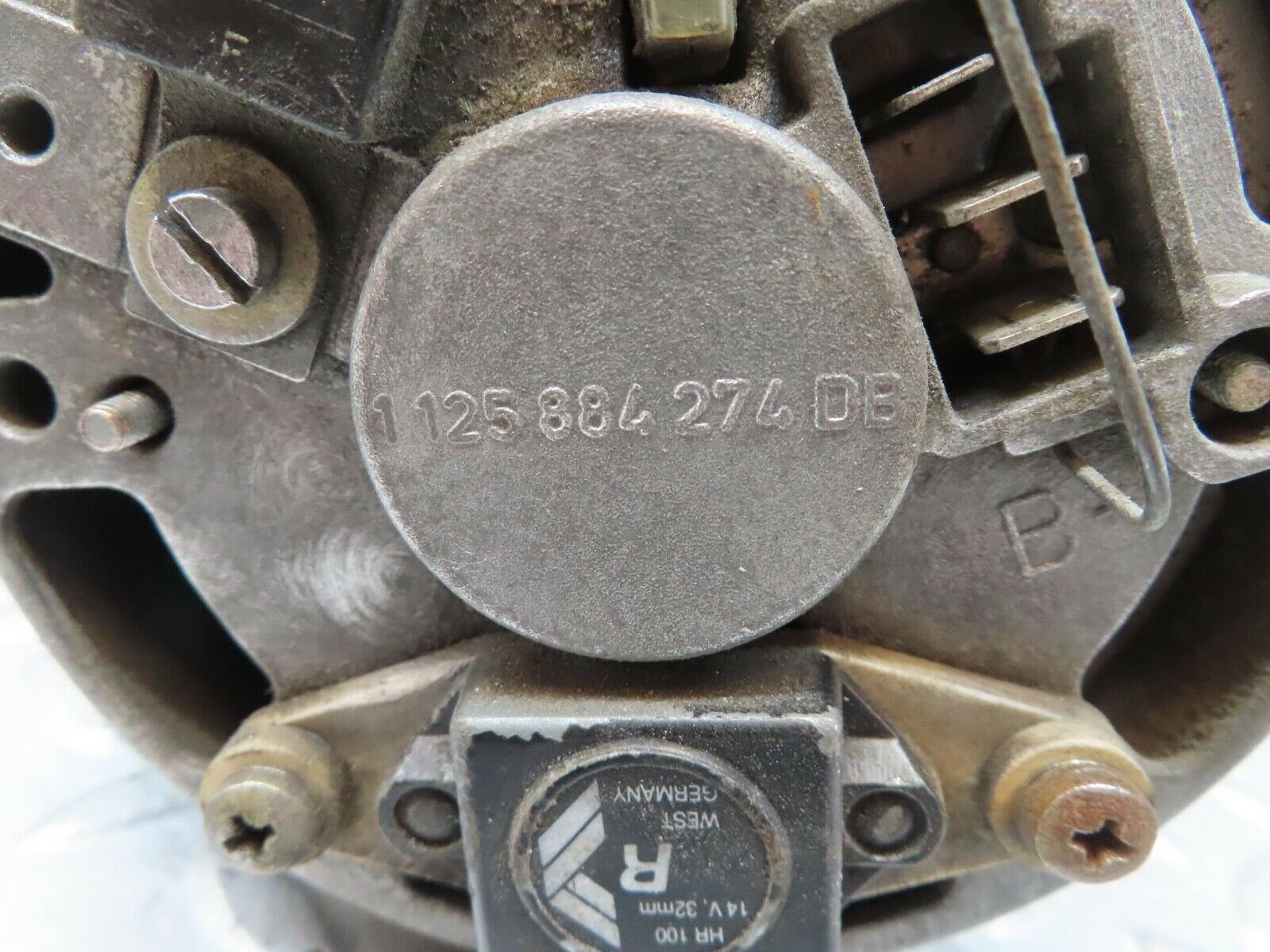 14347 Mercedes-Benz W116 350SE Alternator Generator 1125884274