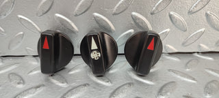W123 heater control knob set used OEM