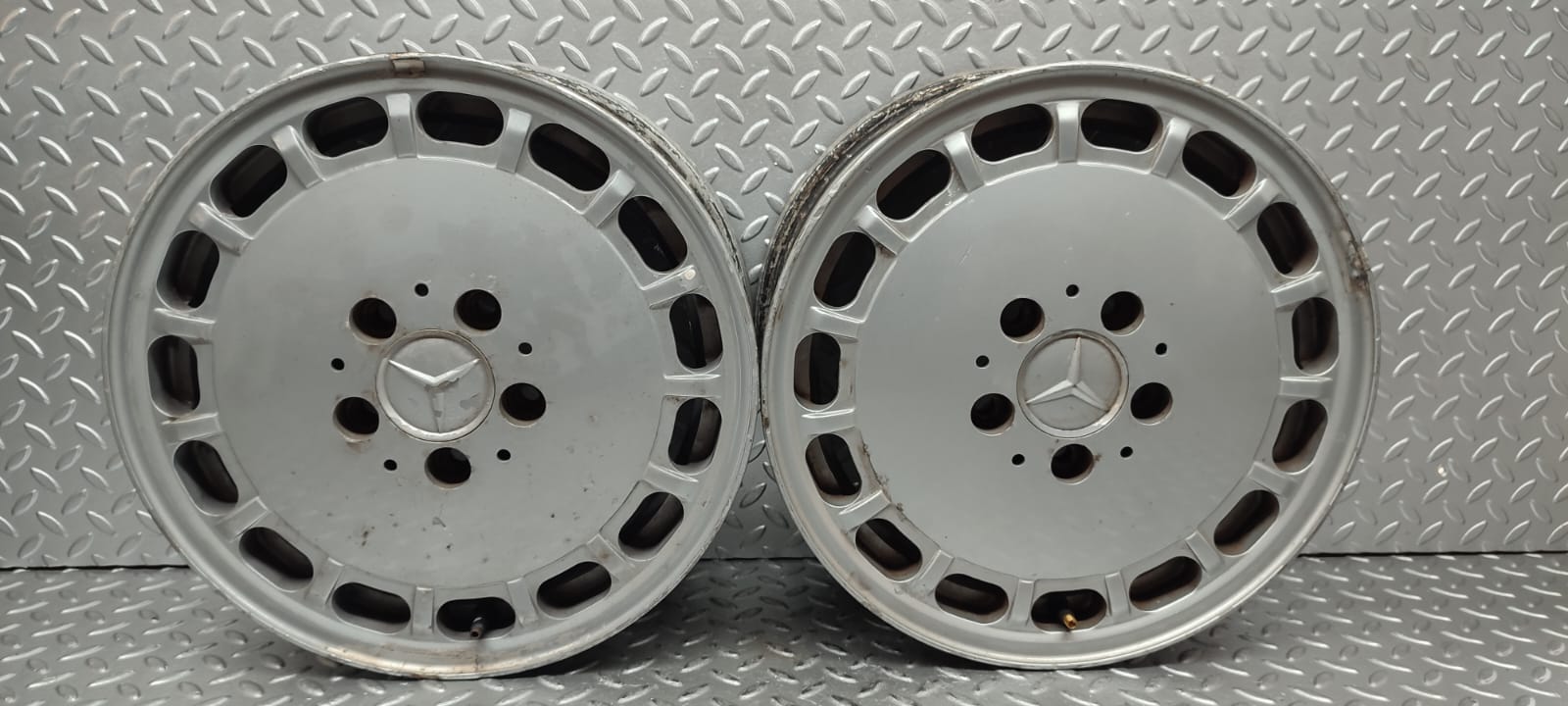 12097 Mercedes-Benz Alloy Wheel Set 6.5Jx15H2 ET49 1244001802