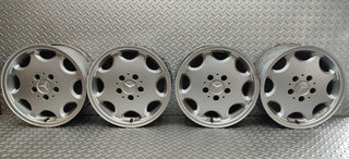 W110 Fintail Heckflosse alloy wheel set 6.5jx15h2 et37 used OEM