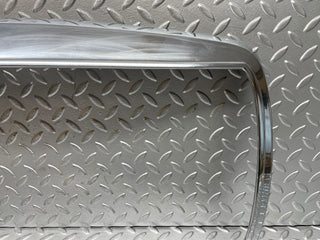 W123 bonnet grill frame chrome used OEM
