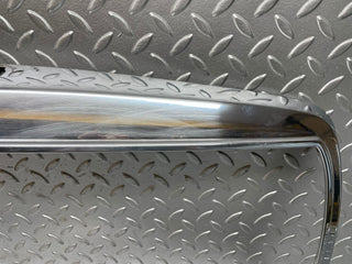 W123 bonnet grill frame chrome used OEM