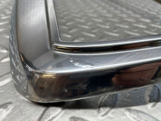 W123 bonnet grill frame chrome used OEM